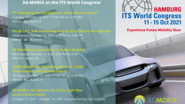 5G-MOBIX at the ITS World Congress 2021 in Hamburg
