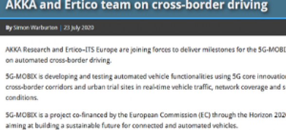 AKKA and ERTICO team on cross-border driving