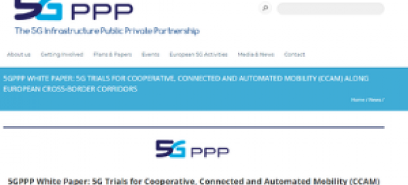 5GPPP white paper: 5G trials for cooperative, connected and automated European cross-border corridors
