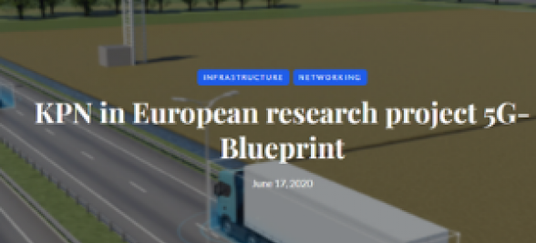 KPN in European research project 5G-Blueprint
